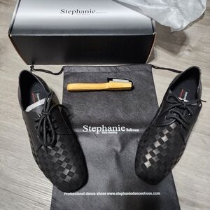 Stephanie Men's professional dance shoe, 8.5 D